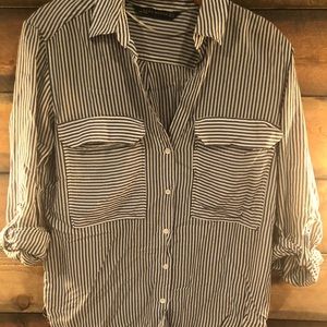 Zara - Striped Button Up